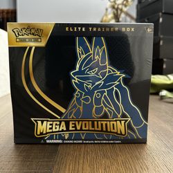 Pokemon TCG Mega Evolutions Lucario Elite Trainer Box ETB New Sealed 