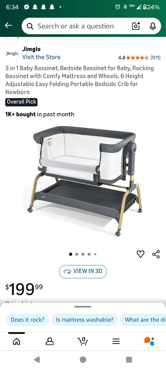 Bassinet 3 In 1