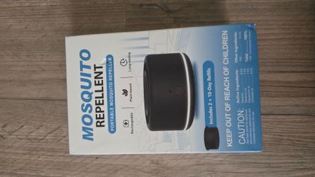 Moving Sale!! Portable Rechargeable Mosquito Repellent Device