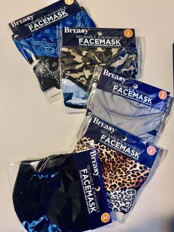 Reusable & Washable Face Masks $5