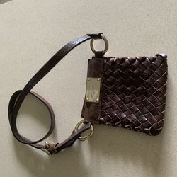 🔥Michael Kors Leather Mini Shoulder Bag Or Waist Pouch 