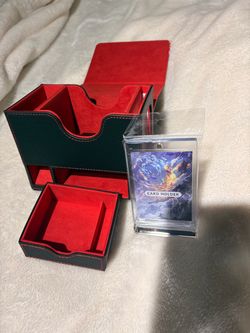 Trading Card Deck Box with Card Holder