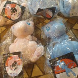 BrandNew Japanese Pokemon Center Mew Flushes $15 Each