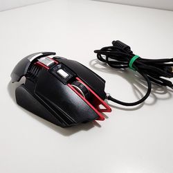 BlackWeb RGB Programmable Gaming Mouse with Adjustable Palm Rest
