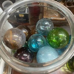 Vintage Antique Japanese Fish Floats Glass $10 Each 