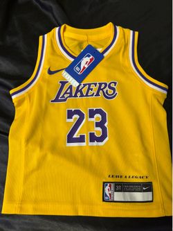 LeBron James toddler jersey 3t