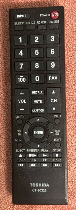 Toshiba CT-90325 TV remote