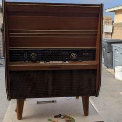 Vintage Telefunken Sonata Tube Amp/Stereo Record Player