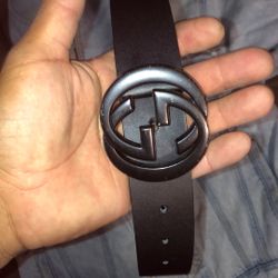 Gucci Belt Black  Up To 34 Size