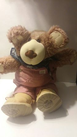 Bear train operated outfit on him