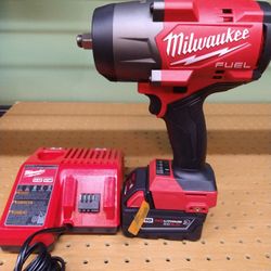 Milwaukee M18 Fuel 1/2 Square ring Impct Wrech Kit Brand New Firm Price (2967 20)