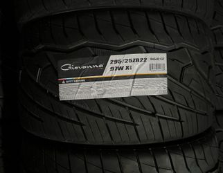 295/25/22 New Tires Set