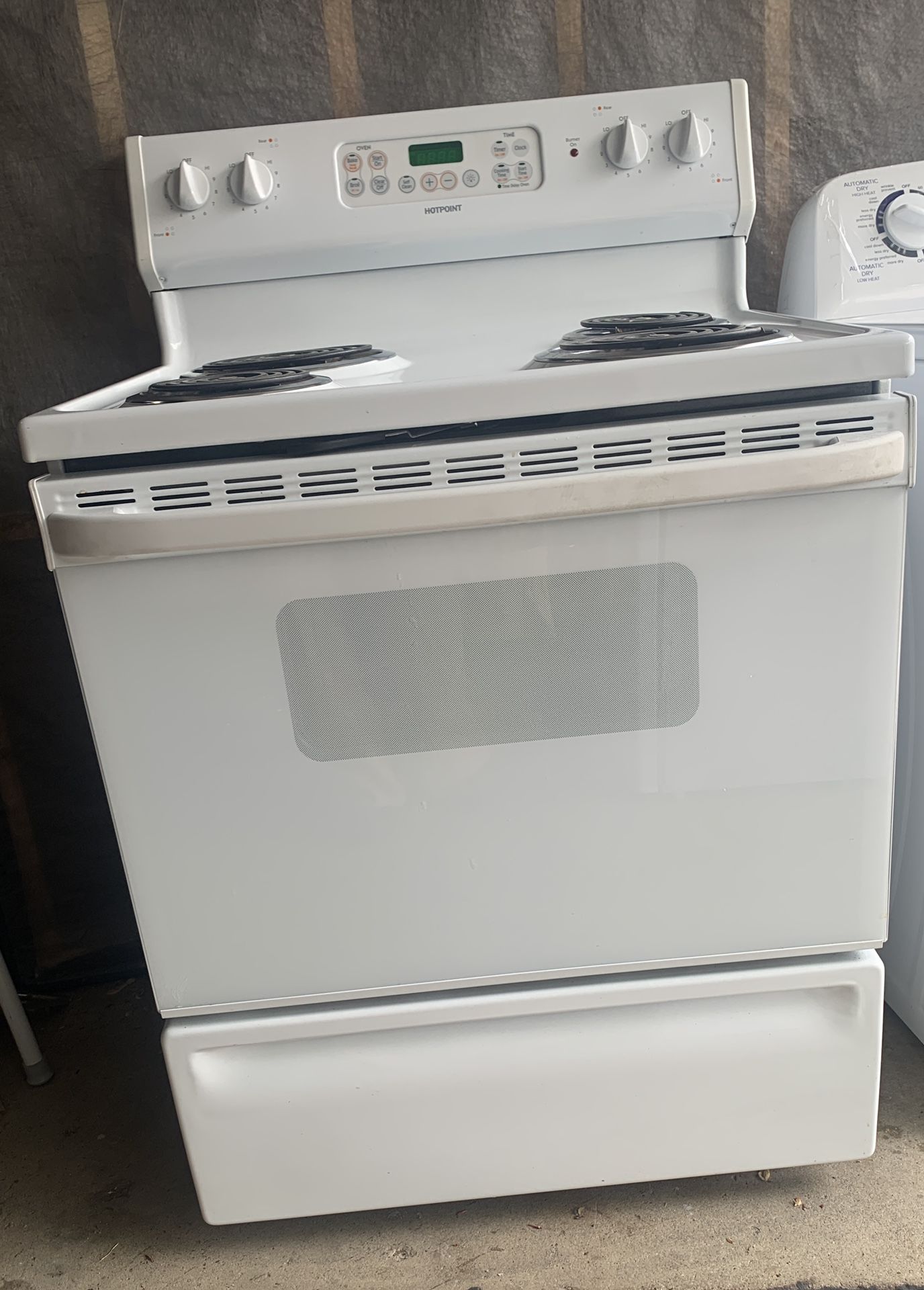 Hotpoint Electric Stove - It’s Still Available