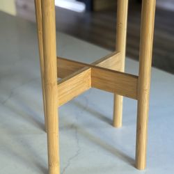 Plant stand, new, bamboo