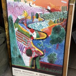 “David Hockney: A Retrospective" Print