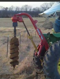 Brush Hog 3 Point Post Hole Attachment