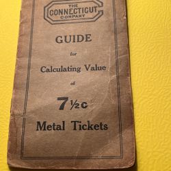 The  Connecticut Company -Guide Calculating Values