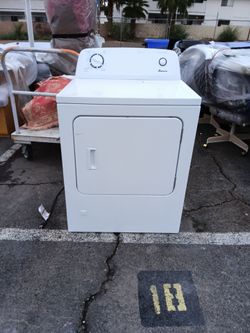 Amana White Electric Dryer
