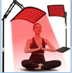 Red Light Therapy Panel with Adjustable Stand