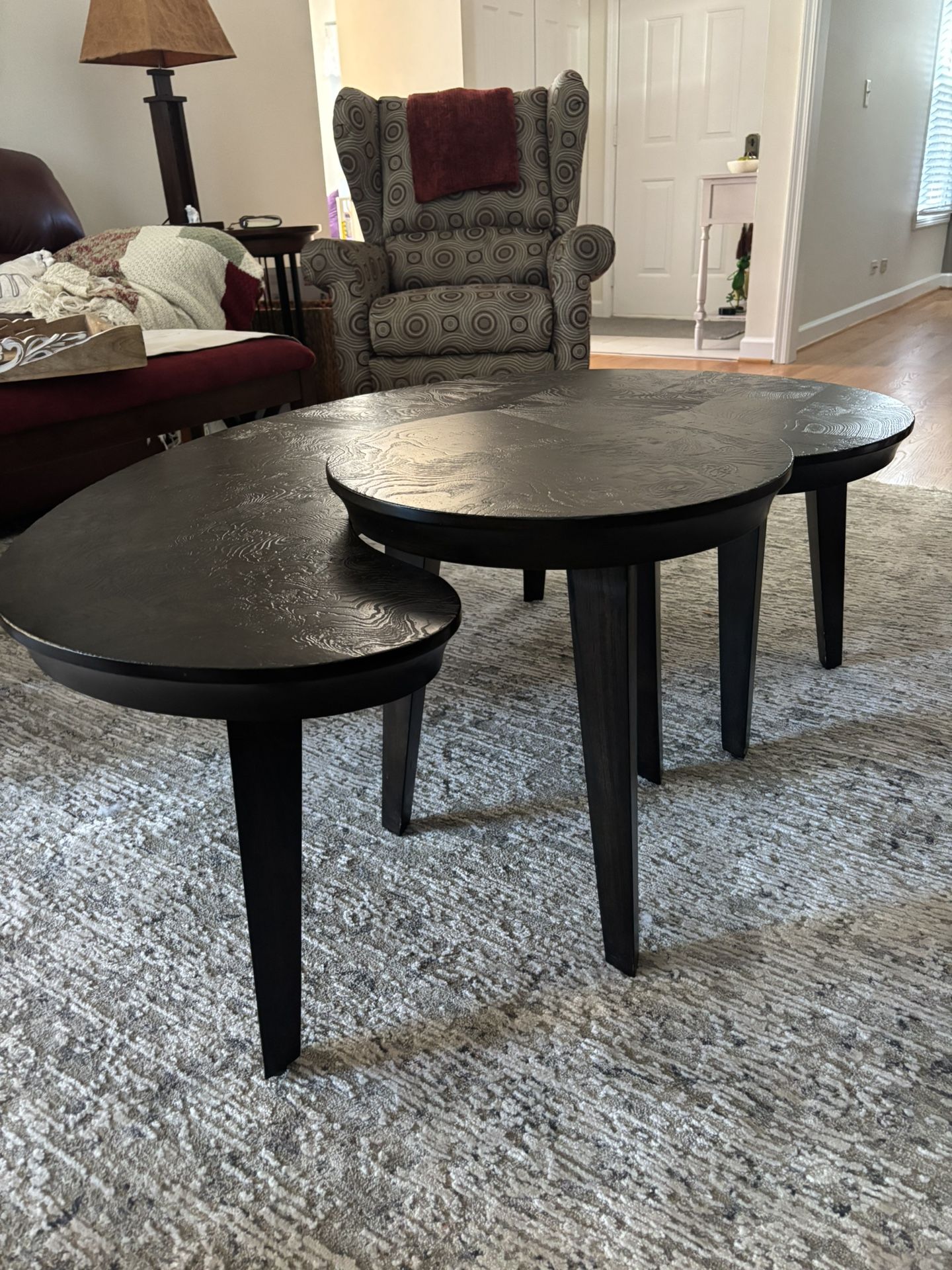 2 Piece LA-Z-BOY Hammary Kidney Bean Nesting