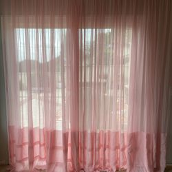 New 100% Silk Curtains
