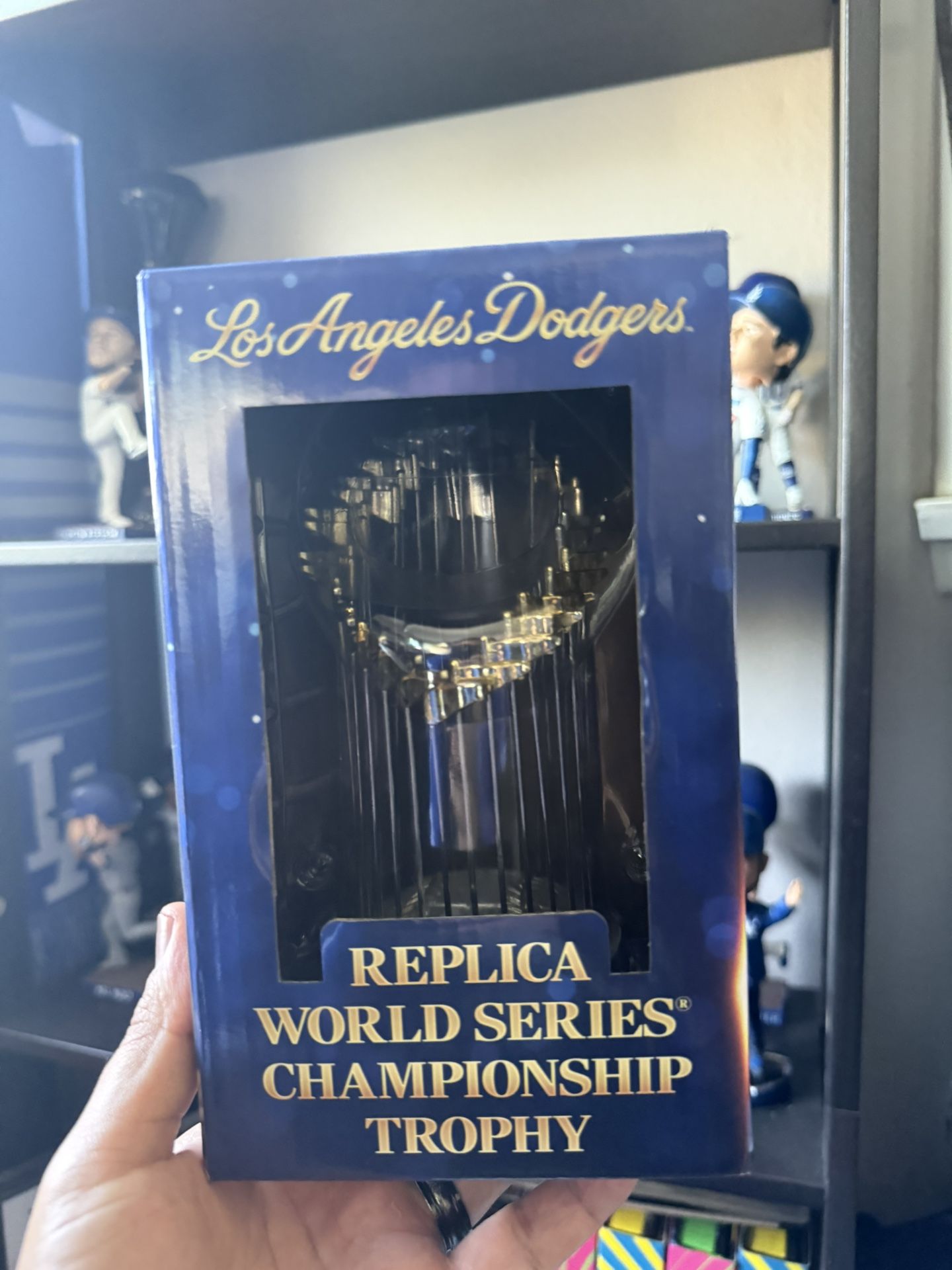 Dodgers World Series Trophy Replica