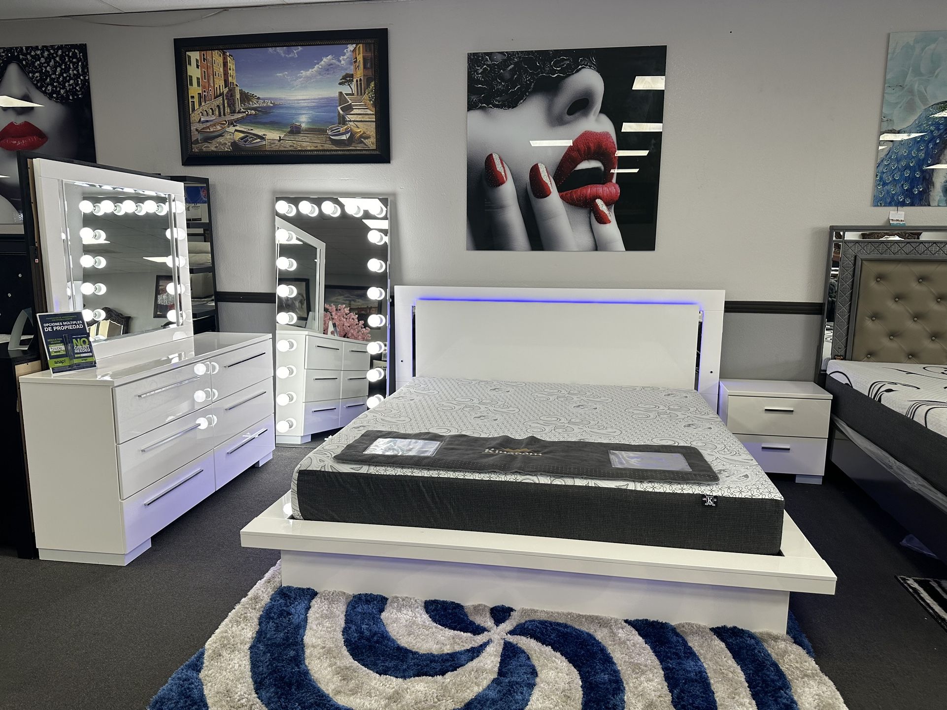 4PC King Bedroom Set