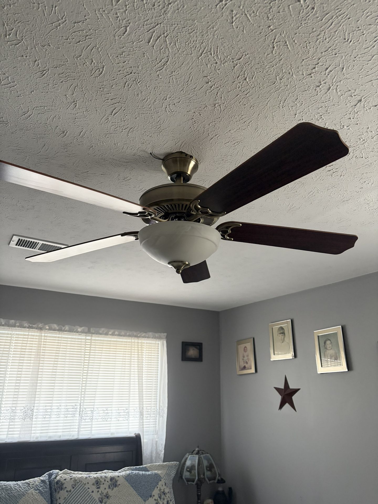 Five Blade With Remote Ceiling Fan