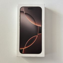 iPhone 16 Pro Max 256GB Unlocked Brand New Sealed