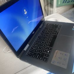 Dell Inspiron 14 2-In-1 laptop Touchscreen. Converts to a tablet.   Sold with a charger.  Specs:  Processor: Intel i3, 8th Gen Memory: 16GB RAM Hard D