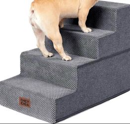 EHEYCIGA Dog Stairs/ Steps for High Bed, Extra Wide 16.5" x 28" × 20"