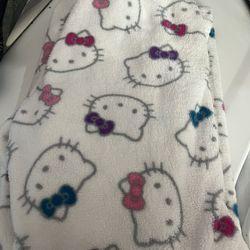Hello Kitty fleece pajama Bottoms 