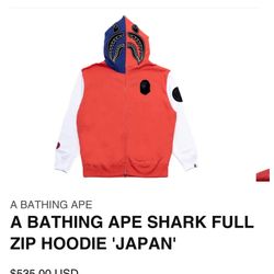 Bape Shark Full Zip Hoodie