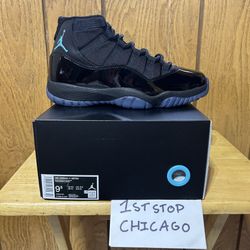 Nike Air Jordan 11 Retro Gamma Blue 2025 CT8012-047 Sneakers Men’s 9.5 NEW