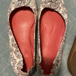Tory Burch Floral Flats