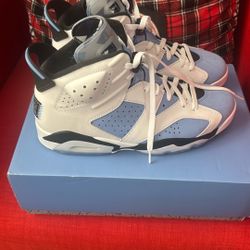 Air Jordan 6 Retro University Blue Size 11