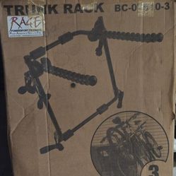 Rage Powersports 3-Bike Trunk Rack (BC-07510-3) - Used in Box
