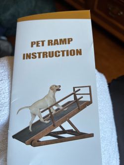 Pet ramp for your senior dog