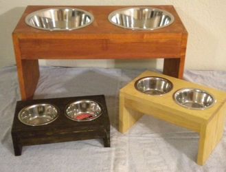 I can make any custom dog bowl any color or stain