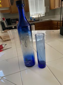 BOTELLA Y VASO SET