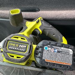 Ryobi 18v one plus hp circular saw, battery & charger