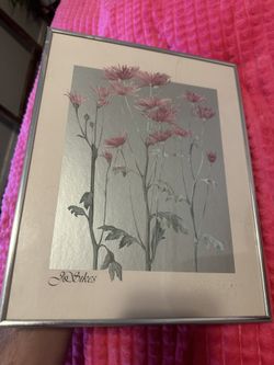 Jo sikes Vintage Flowers Framed Artwork 