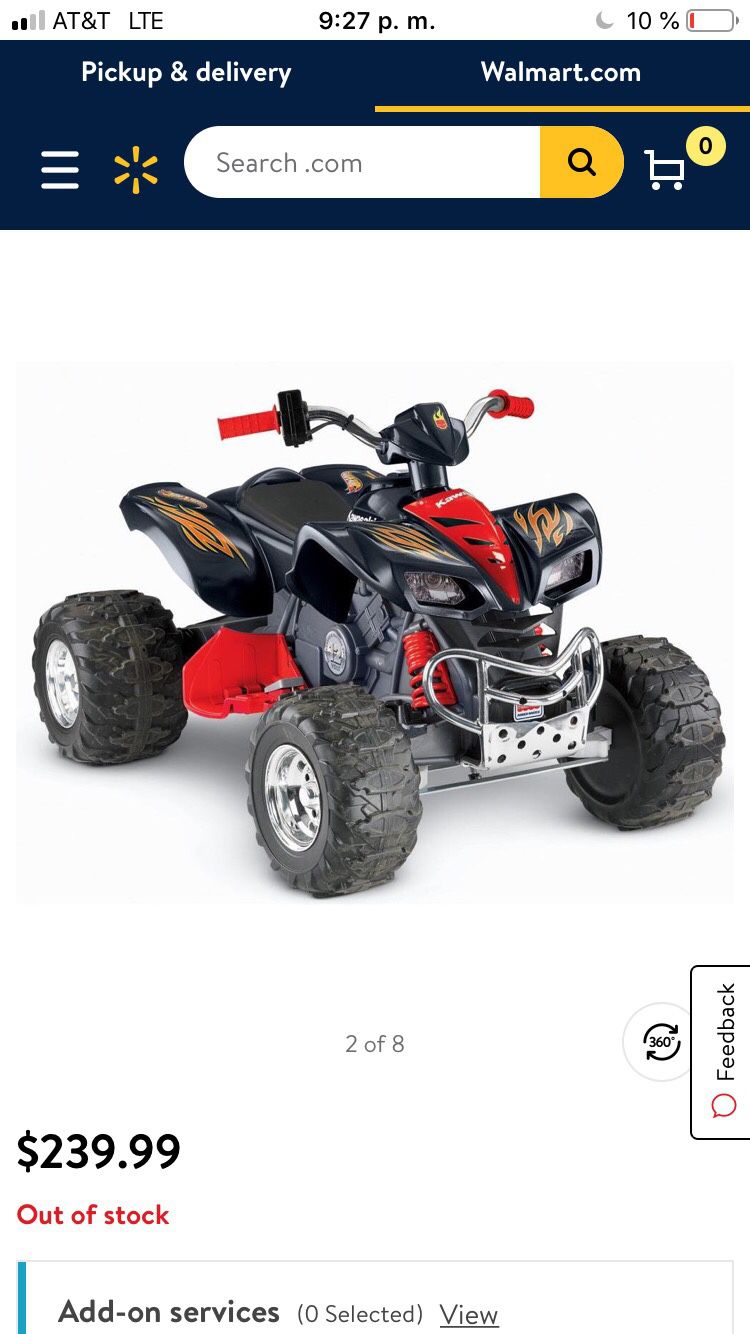 Power Wheels Hot Wheels KFX 12-Volt Battery Powered Ride-on -for kids