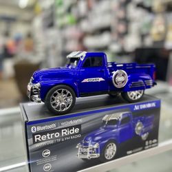 Truck Style Bluetooth Speaker with Built-in Rechargeable Battery