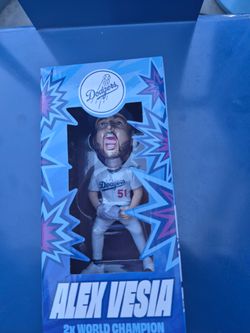 Alex Vesia 2026 Bobblehead  ( SEE  PICS) LOCATED IN GLENDORA.  I HAVE ALL THIS YEARS AND PAST YEARS BOBBLEHEADS.  ASK FOR PRICES & SEE MY PAGE.
