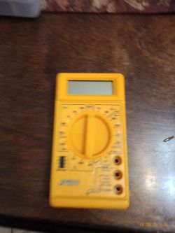 Jameco multi meter with resistors, capacitors, diodes,  and wires.