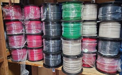 New wire cable # 12 solid 500ft