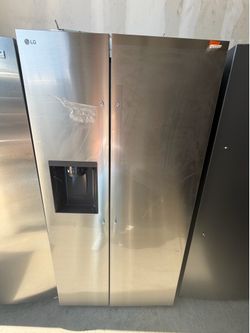 LG new refrigerator 35” wide