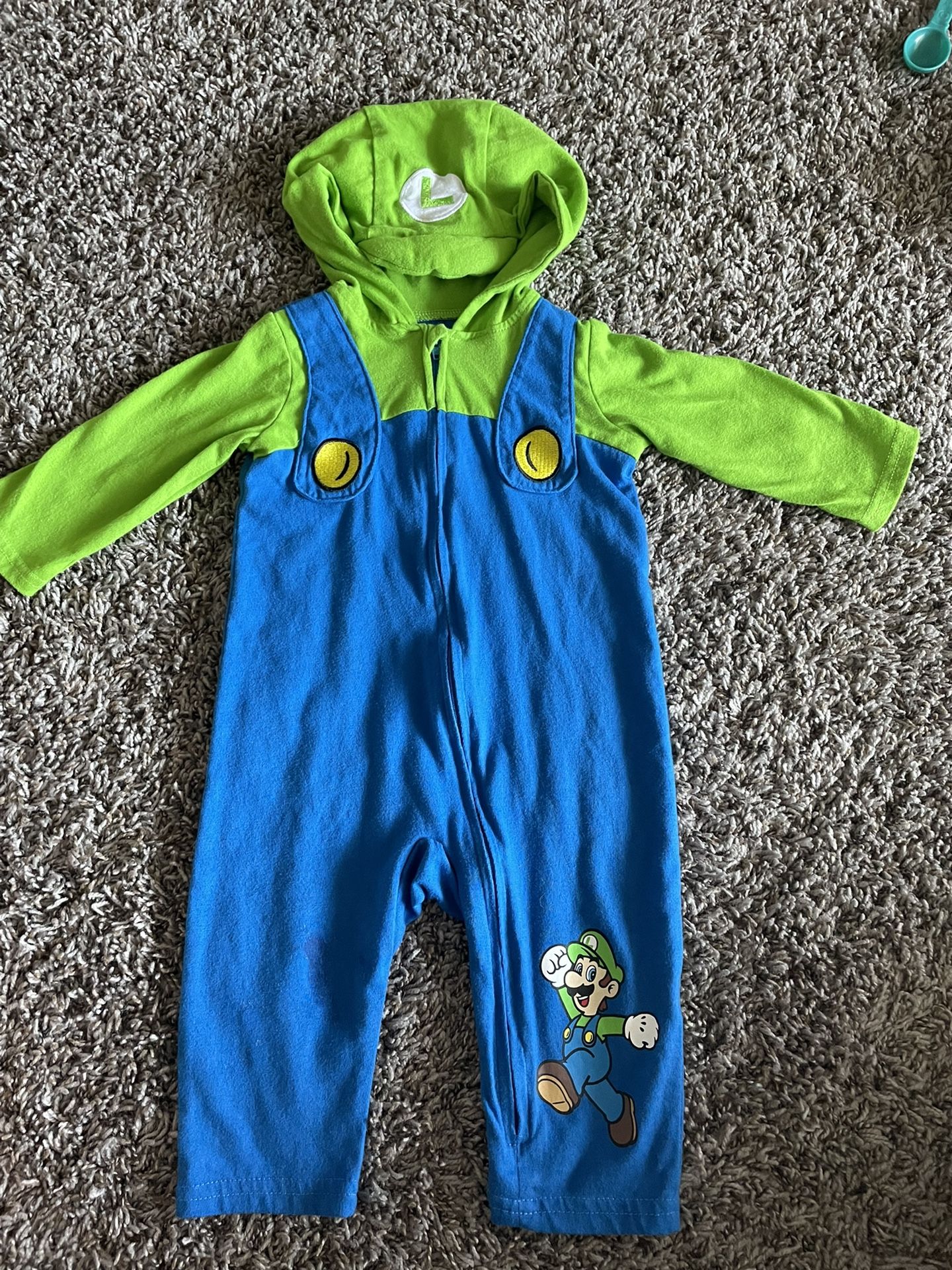 Baby Luigi Costume 6-12 Months -$ 10