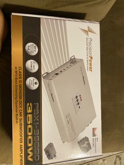 Precision power amp with built in equalizer!!